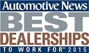 Automotive News Best Dealerships to Work For 2015