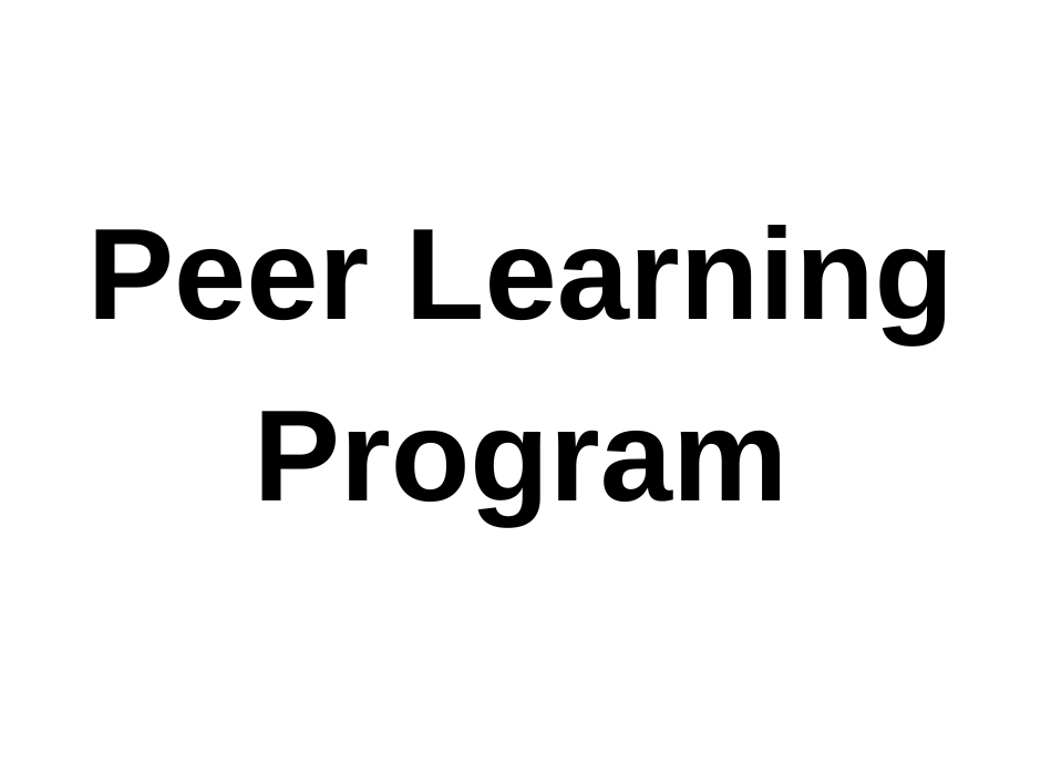 Peer Learning Program